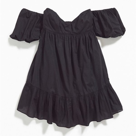 Off Shoulder Mini Dress - Picture 2 of 7